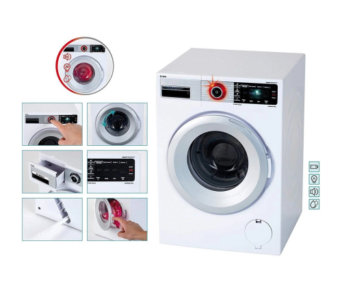 9213 Bosch Oyuncak Sesli Işıklı Çamaşır Makinesi 9213 Bosch Oyuncak Sesli Işıklı Çamaşır Makinesi