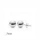 925 Ayar Gümüş Top Küpe - 5 mm (EA1160220) (336336)