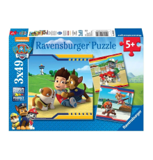 93694 Paw Patrol 3x49 parça Ravensburger Puzzle