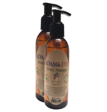Adam & EAdam&eErkeklere Kadınlara Özel Sade Vücut Masaj Yağı Pure Edible Massage Oil 125 ml 2 Adet