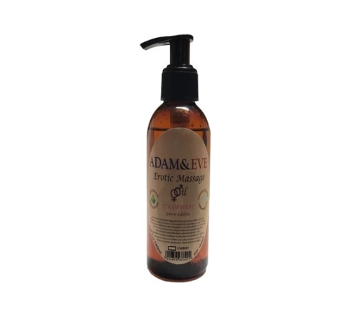 Adam & EAdam&EErkeklere Özel Sade Çilek Aromalı Masaj Yağı Massage Oil 125ml