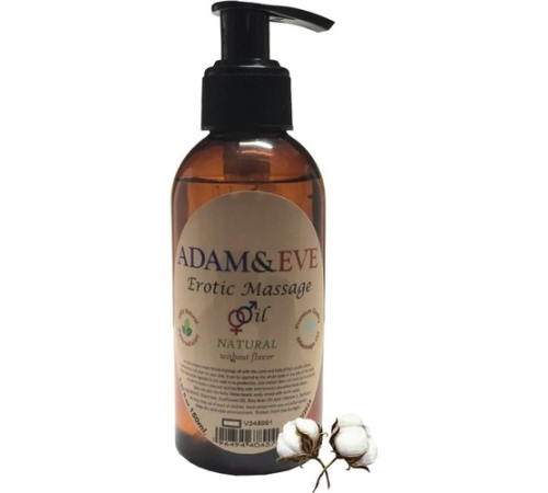 Adam & Eve Natural Massage Oil Kokusuz Vücut Masaj Yağı 2adet 120 Ml