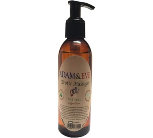 Adam Etkili  &Eve Erkeklere Ve Bayanlara Özel Sade Vücut Masaj Yağı Pure Edible Massage Oil 125ml
