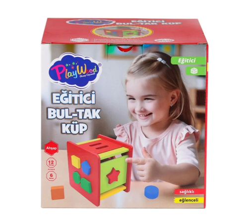 Ahşap Eğitici Bultak Küp