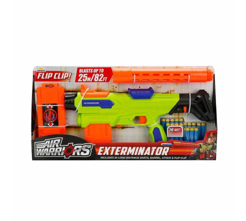 Air Warriors Exterminator Sünger Dart Atan Silah Air Warriors Exterminator Sünger Dart Atan Silah