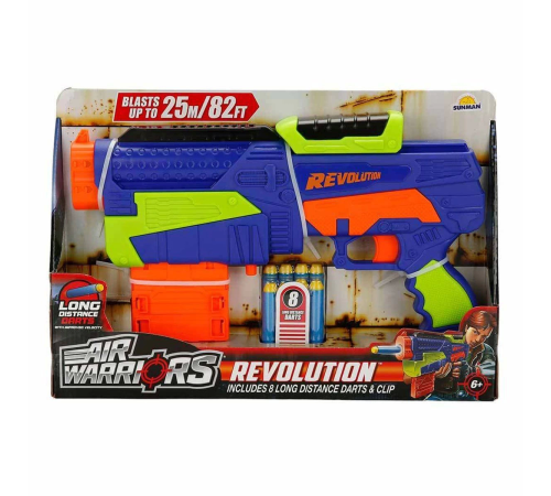 Air Warriors Revolution Sünger Dart Atan Oyuncak