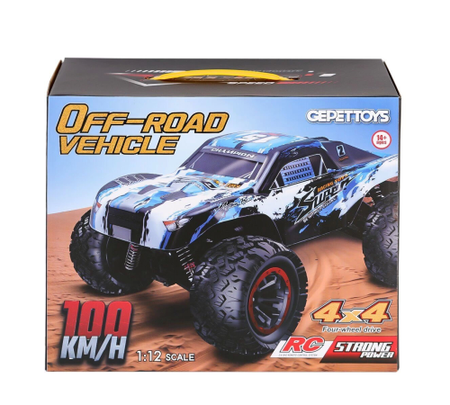 AJ22-20 Kumandalı 1:12 70 km/h Off Road Araba 4x4