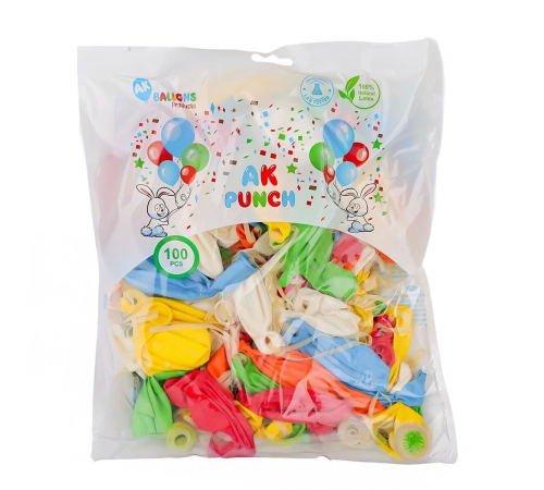 AK-01 Punch Balon 100 Adet AK-01 Punch Balon 100 Adet