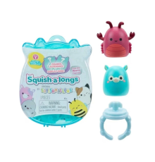 AL0001-1 Squish-a-longs 2 Figür + Yüzük Sürpriz Paket Seri 1 - 1 Adet Fiyatıdır