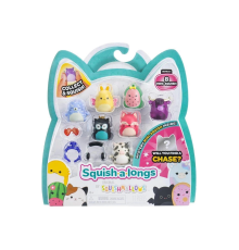 AL0021 Squish-a-longs 8 Figür + Yüzük Set Asorti Seri 2