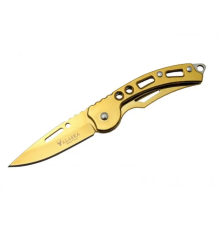 Alaska SDR-10 G Gold Çakı 15 cm Manuel, Kemerlikli