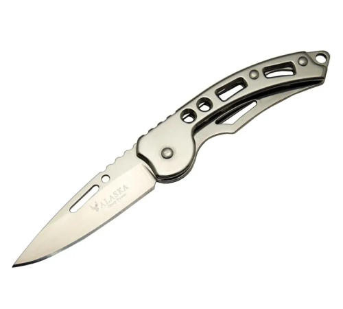 Alaska SDR 10 Gri Kamp Çakı 15cm - Manuel, Kemerlikli Alaska SDR 10 Gri Kamp Çakı 15cm - Manuel, Kemerlikli