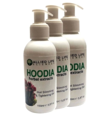 Allied Life Sciences Hoodia Herbal Extracts Hot Slimming & Tightening 150 ml x 3 adet