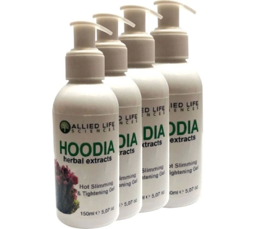 Allied Life Sciences Hoodia Herbal Extracts Hot Slimming & Tightening Gel 150 ml x 4 adet Allied Life Sciences Hoodia Herbal Extracts Hot Slimming & Tightening Gel 150 ml x 4 adet