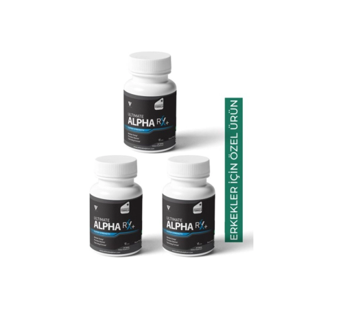 ALPHA RX+ Erkeklere Özel Performans Takviyesi 30 lu X 3 Adet ALPHA RX+ Erkeklere Özel Performans Takviyesi 30 lu X 3 Adet