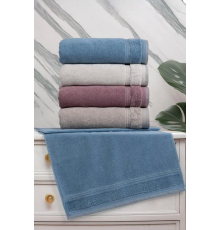Altınbaşak Jakarlı 4´lü 50x90 El Havlusu Bettina