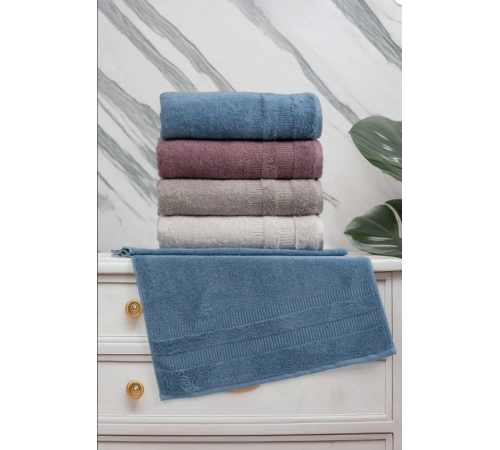 Altınbaşak Jakarlı 4´lü 50x90 El Havlusu Nadine