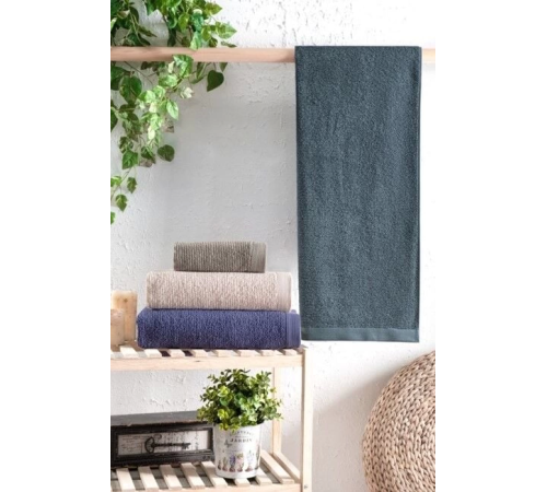 Altınbaşak Jakarlı 4lü 70x140 Banyo Havlusu Astor V2
