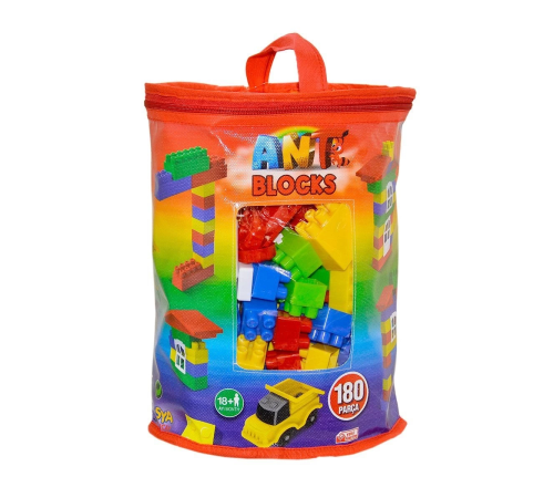 ANT181 Ant Blocks 180 Parça Blok Seti ANT181 Ant Blocks 180 Parça Blok Seti
