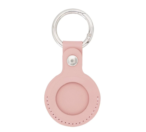 Apple AirTag Uyumlu Deri Anahtarlık, NU2 Pembe Apple AirTag Uyumlu Deri Anahtarlık, NU2 Pembe