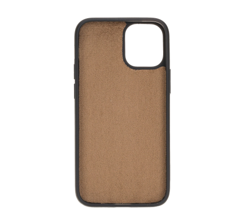 Apple iPhone 12 mini Uyumlu Deri Arka Kapak RST2EF Taba Apple iPhone 12 mini Uyumlu Deri Arka Kapak RST2EF Taba