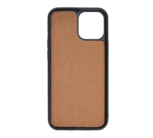 Apple iPhone 12 Pro Max Uyumlu Deri Arka Kapak G2 Kahve Apple iPhone 12 Pro Max Uyumlu Deri Arka Kapak G2 Kahve