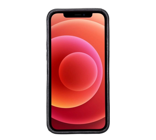 Apple iPhone 12 Pro Max Uyumlu Deri Arka Kapak ROCK RST1 Siyah Apple iPhone 12 Pro Max Uyumlu Deri Arka Kapak ROCK RST1 Siyah