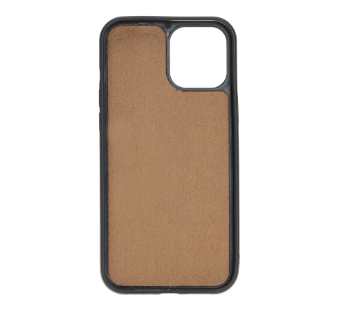 Apple iPhone 12 Pro Max Uyumlu Deri Arka Kapak RST2EF Taba Apple iPhone 12 Pro Max Uyumlu Deri Arka Kapak RST2EF Taba