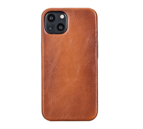 Apple iPhone 13 Mini Uyumlu Deri Arka Kapak ROCK RST2EF Taba Apple iPhone 13 Mini Uyumlu Deri Arka Kapak ROCK RST2EF Taba
