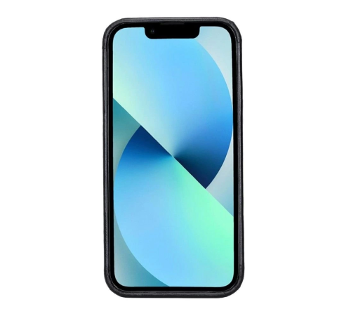 Apple iPhone 13 Pro Max Uyumlu Deri Arka Kapak ROCK RST1 Siyah Apple iPhone 13 Pro Max Uyumlu Deri Arka Kapak ROCK RST1 Siyah