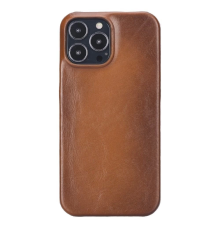Apple iPhone 13 Pro Max Uyumlu Deri Arka Kapak UJ RST2EF Taba