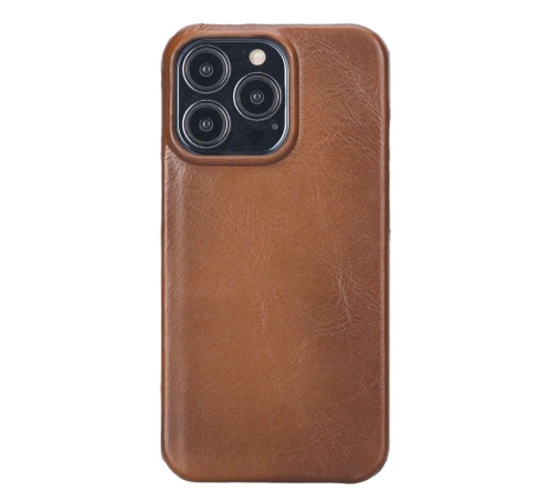 Apple iPhone 13 Pro Uyumlu Deri Arka Kapak UJ RST2EF Taba Apple iPhone 13 Pro Uyumlu Deri Arka Kapak UJ RST2EF Taba