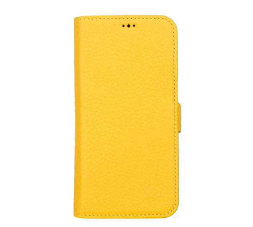 Apple iPhone 13 Pro Uyumlu Deri Cüzdanlı Kılıf Limon Sarı Apple iPhone 13 Pro Uyumlu Deri Cüzdanlı Kılıf Limon Sarı