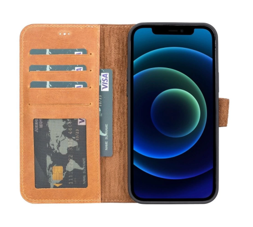 Apple iPhone 13 Pro Uyumlu Deri Cüzdanlı Kılıf MWWN G19 Apple iPhone 13 Pro Uyumlu Deri Cüzdanlı Kılıf MWWN G19