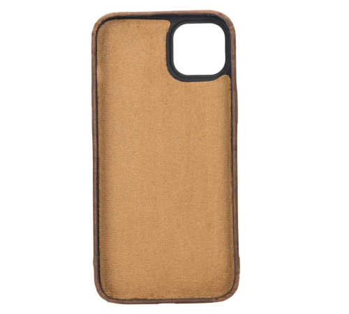 Apple iPhone 14 Plus Uyumlu Deri Arka Kapak ROCK G2 Apple iPhone 14 Plus Uyumlu Deri Arka Kapak ROCK G2