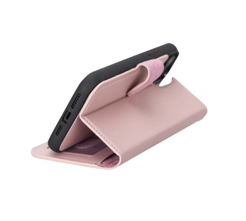 Apple iPhone 14 Plus Uyumlu Deri Cüzdanlı Kılıf MWWN NU2 Pembe Apple iPhone 14 Plus Uyumlu Deri Cüzdanlı Kılıf MWWN NU2 Pembe