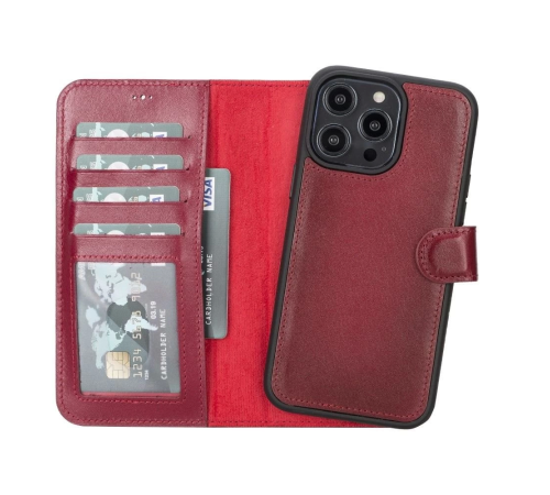Apple iPhone 14 Pro Max Uyumlu Deri Cüzdanlı Kılıf MWWN V4EF Apple iPhone 14 Pro Max Uyumlu Deri Cüzdanlı Kılıf MWWN V4EF