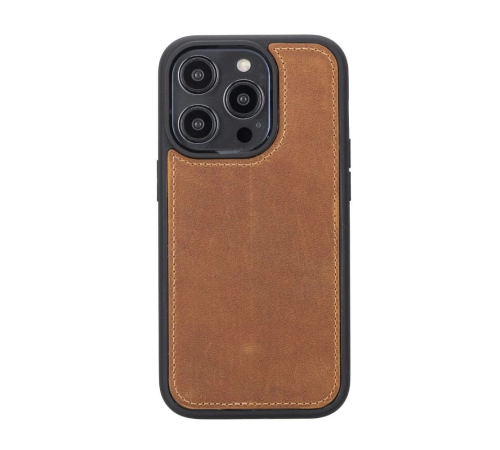 Apple iPhone 14 Pro Uyumlu Deri Cüzdanlı Kılıf MWWN G19 Taba Apple iPhone 14 Pro Uyumlu Deri Cüzdanlı Kılıf MWWN G19 Taba