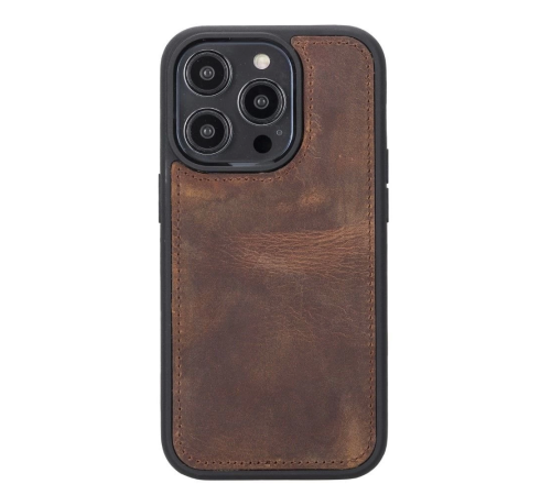 Apple iPhone 14 Pro Uyumlu Deri Cüzdanlı Kılıf MWWN G2 Kahve Apple iPhone 14 Pro Uyumlu Deri Cüzdanlı Kılıf MWWN G2 Kahve