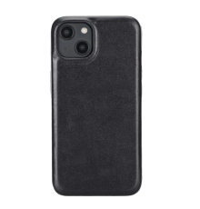 Apple iPhone 14 Uyumlu Deri Arka Kapak ROCK RST1