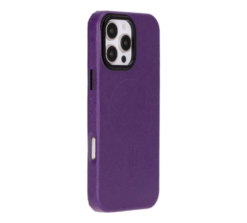Apple iPhone 16 Pro Max uyumlu, Hakiki Deri, El Yapımı Kılıf, Mor Apple iPhone 16 Pro Max uyumlu, Hakiki Deri, El Yapımı Kılıf, Mor