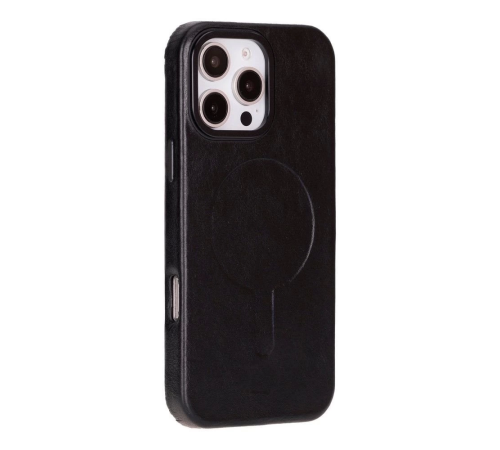 Apple iPhone 16 Pro Max uyumlu, Hakiki Deri, El Yapımı Kılıf, Parlak Siyah Apple iPhone 16 Pro Max uyumlu, Hakiki Deri, El Yapımı Kılıf, Parlak Siyah