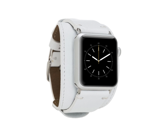 Apple Watch Uyumlu Deri Kordon 38-40-41mm Cuff Pulsar F3 Apple Watch Uyumlu Deri Kordon 38-40-41mm Cuff Pulsar F3