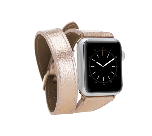 Apple Watch Uyumlu Deri Kordon 38-40-41mm DT RG2 Apple Watch Uyumlu Deri Kordon 38-40-41mm DT RG2