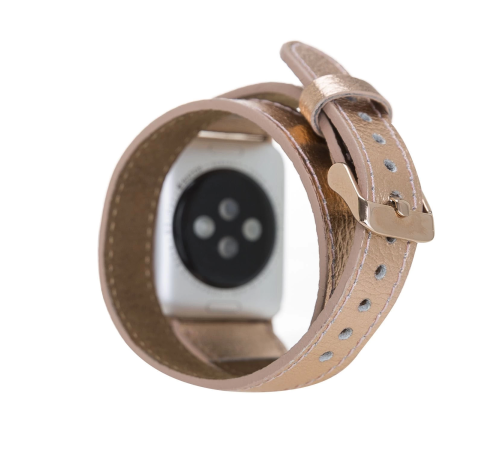 Apple Watch Uyumlu Deri Kordon 38-40-41mm DT RG2 Apple Watch Uyumlu Deri Kordon 38-40-41mm DT RG2