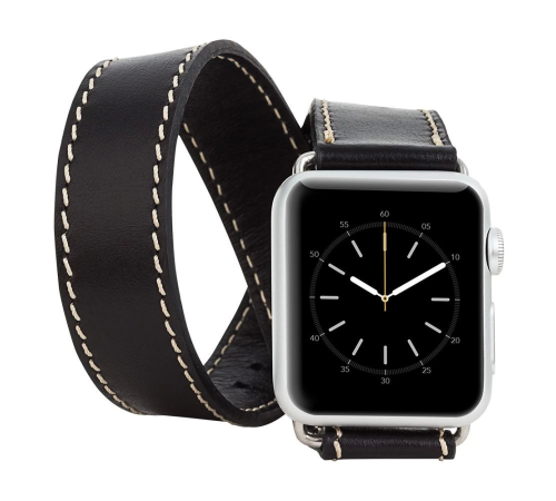 Apple Watch Uyumlu Deri Kordon 38-40-41mm DT RST1 Apple Watch Uyumlu Deri Kordon 38-40-41mm DT RST1