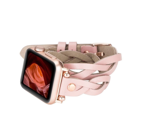 Apple Watch Uyumlu Deri Kordon 38-40-41mm DT RT NU2 Apple Watch Uyumlu Deri Kordon 38-40-41mm DT RT NU2