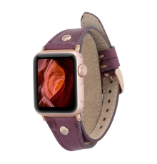 Apple Watch Uyumlu Deri Kordon 38-40-41mm DT Slim CZ7