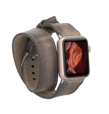Apple Watch Uyumlu Deri Kordon 38-40-41mm DT V23EF