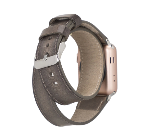 Apple Watch Uyumlu Deri Kordon 38-40-41mm DT V23EF Apple Watch Uyumlu Deri Kordon 38-40-41mm DT V23EF